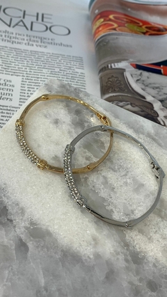 BRACELETE COM DETALHE DE STRASS - comprar online