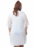 Vestido de Praia Lola Plus Size Branco - comprar online