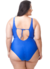Maiô Azul Plus Size sem Bojo - comprar online