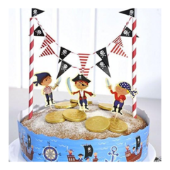 Adorno Piratas/Cupcake