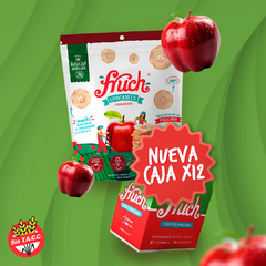 ¡NUEVA! CAJA x12 CHIPS CORTE AMERICANO SIN AZÚCAR AGREGADA DE MANZANA ROJA DE LA PATAGONIA