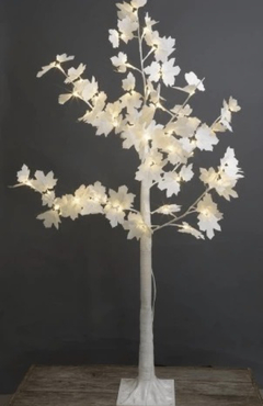 Arbol led arce hojas blancas 1.6m - Genialidades
