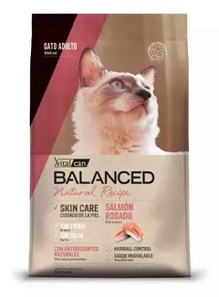 Balanced Gato Natural Recipe Salmón