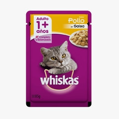 Whiskas - Sobre Adult@ +1 Pollo en Salsa