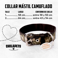 Collar Mástil Camuflado - tienda online