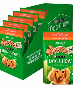 Pouch Dog Chow Adulto Mini y Pequeños - Salmóm en internet