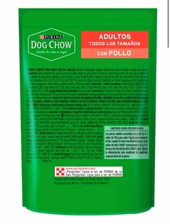 Pouch Dog Chow Adulto Pollo - comprar online