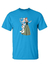 Remera turquesa Frozen