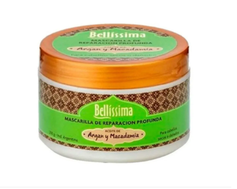 Baño de crema Argán y Macadamia Bellissima x 250g