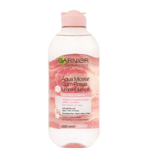 Agua Micelar Garnier Pure Active x400ml - Surticosméticos