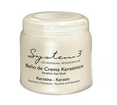 Baño de crema keratinico System 3 x 250g