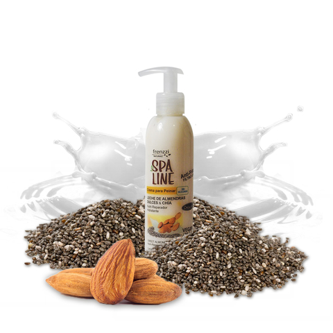 Crema para peinar SPA LINE Almendra y Chía x 200ml