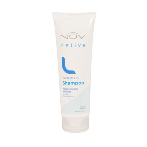 Shampoo con Aceite de Lino NOV Native x 240ml