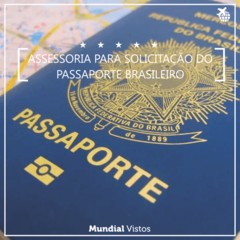 Passaporte brasileiro - assessoria por pessoa.