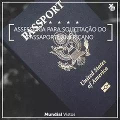 Passaporte americano (renovação) - assessoria por pessoa.