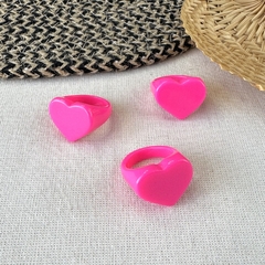 Anillo Heart Pink