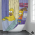 Homero y Bart - Cortina de Baño (STOCK)