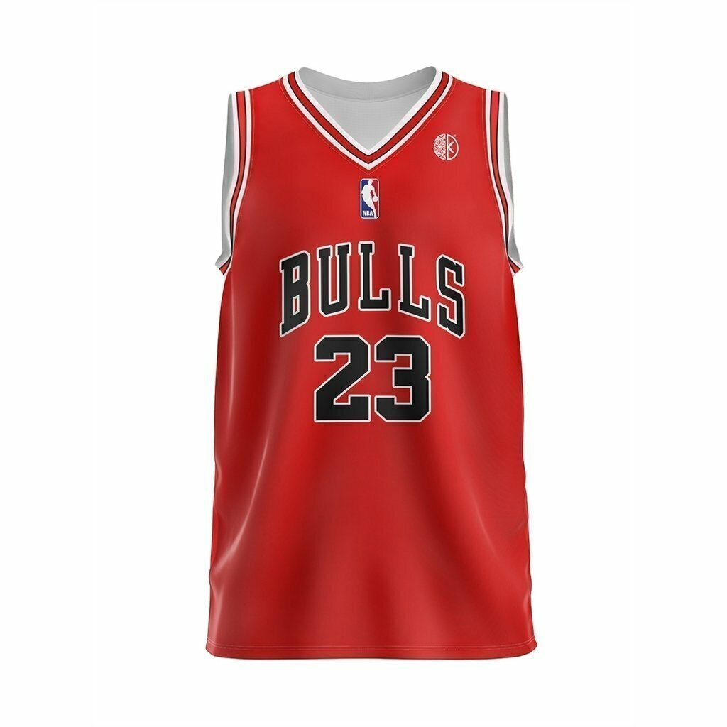 CAMISETA_KAPHO_BASQUET_CHICAGO_BULLS_23_JORDAN_ROJA_NIÑOS