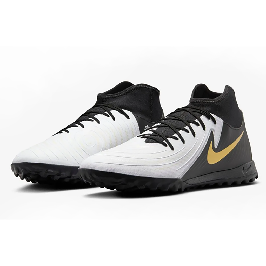 BOTIN NIKE PHANTOM LUNA 2 ACADEMY BLANCO NEGRO CESPED SINTETICO