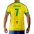 Imagen de BRASIL CRISTO REDENTOR 7 ADRIANO NIÑOS - CAMISETA FUTBOL KAPHO