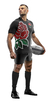 Imagen de INGLATERRA NEGRA NIÑOS - CAMISETA RUGBY KAPHO