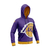 LAKERS VIOLETA LOGO ADULTOS - CAMPERA CANGURO BASQUET KAPHO