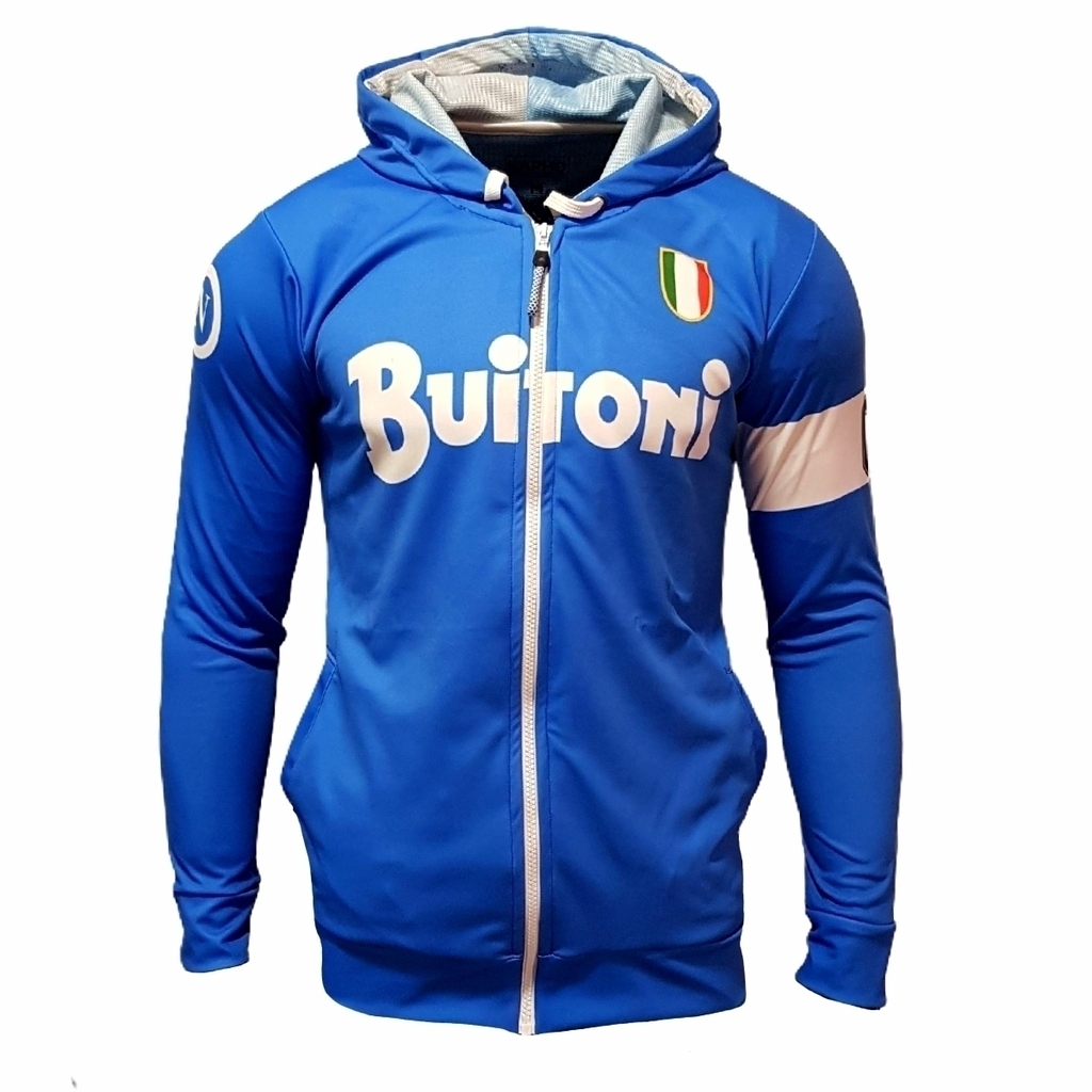 NAPOLI MARADONA ADULTOS CAMPERA CANGURO FUTBOL KAPHO