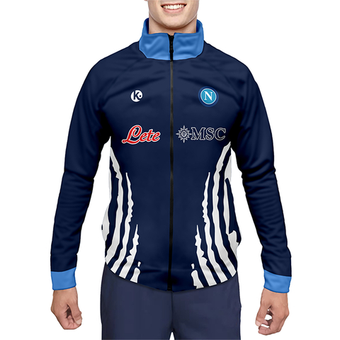 NAPOLI HUELLA AZUL NIÑOS - CAMPERA RANGLAN FUTBOL KAPHO