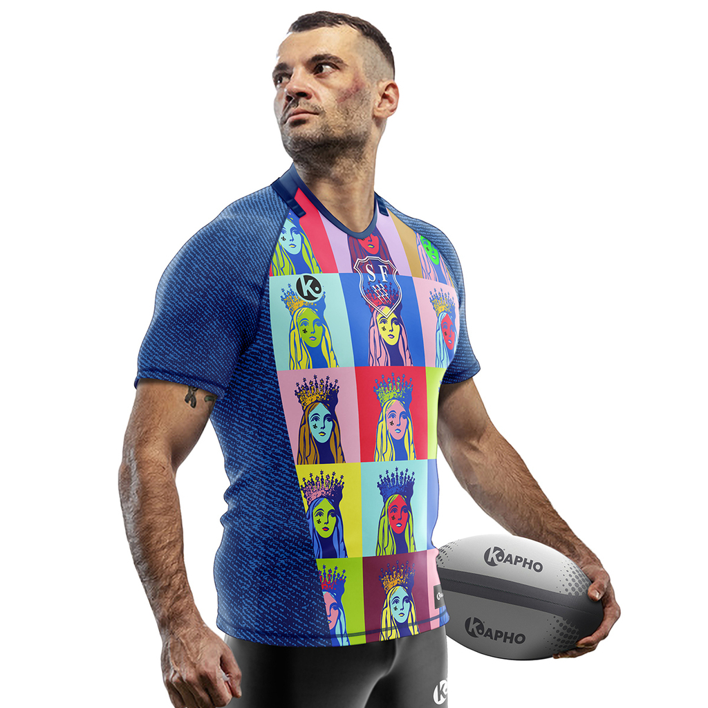 CAMISETA PARIS SF QUEEN EDITION RUGBY KAPHO ADULTOS