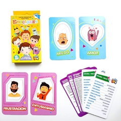 EMOCIONES Cartas infantiles bilingües - Lectorcitos a volar • Librería infantil 