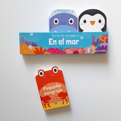 EN EL MAR x 3: Cangrejo, pingüino y ballena – Familia de animales - Lectorcitos a volar • Librería infantil 