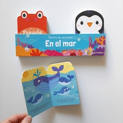EN EL MAR x 3: Cangrejo, pingüino y ballena – Familia de animales - comprar online