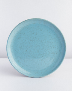 Prato de jantar de cerâmica Azul Lavanda