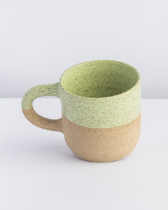 Caneca Serena de cerâmica Verde Lavanda - comprar online