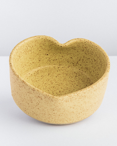 TIGELA DE CERÂMICA AMARELA CUPIDO LAVANDA