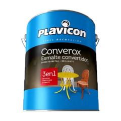 Plavicon Converox Esmalte Convertidor 3 Blanco Satinado x 1 LT