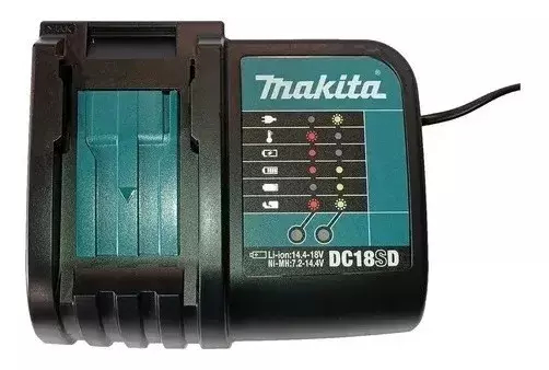 Kit Cargador Makita DC18SD más Batería de Litio Makita BL1830B