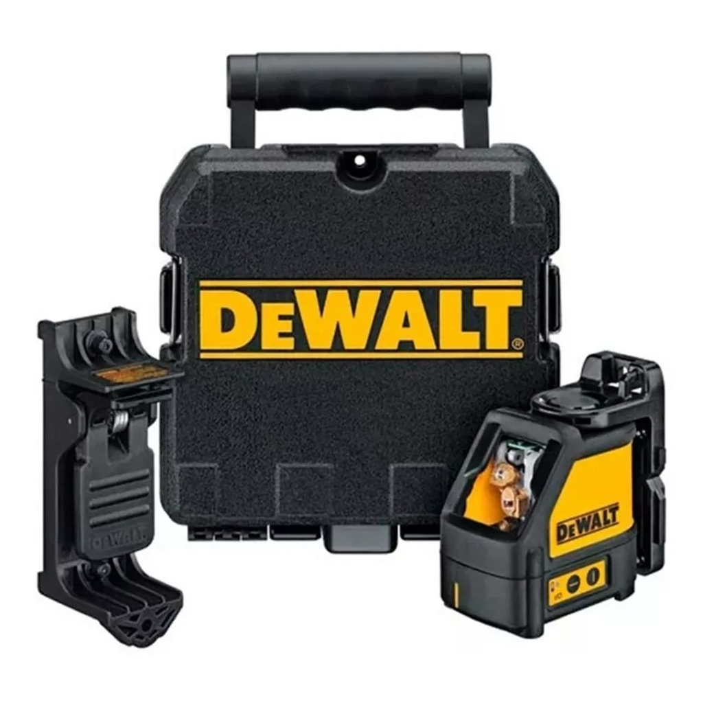 Nivel Laser DEWALT 2 Líneas en Cruz Color Rojo Autonivelante - Modelo DW088K