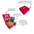 Kit Caixa Pink c/ luzes + Quadro + Mini Fotos - loja online