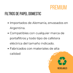 Filtros Nro 2 Domestic x 30 unidades - comprar online