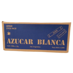 Caja de Azúcar en Sobres 800uni x 5gr