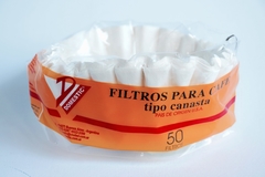 Filtros Canasta Domestic x 50 unidades