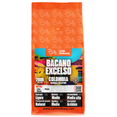 Café Colombia Excelso Bacano x 1/2 Kg en grano o molido