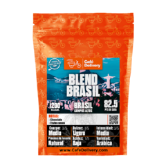 Café Blend Brasil x 1/4Kg en grano o molido