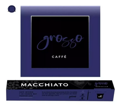 Café en capsulas Macchiato Grosso Compatible Nespresso x10und.