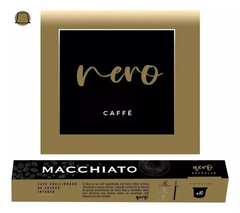 Café en capsulas Macchiato Nero Compatible Nespresso x10und.