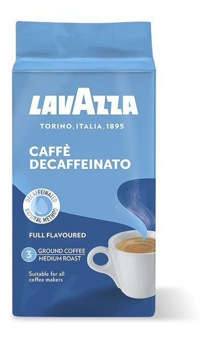Cafe Lavazza Cafe Descafeinado, Molido 250 Gr