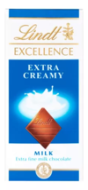 Chocolate Lindt Excellence Extra Creamy 100g