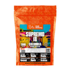Café Colombia Supremo 18 x 1/4Kg en grano o molido