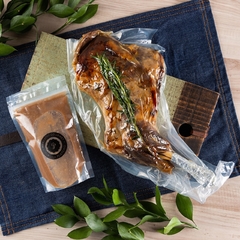 Paleta de cordeiro com molho roti de hortelã - comprar online